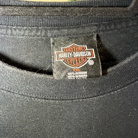 Harley-Davidson Motorcycles Cancun Mexico Black Graphic Logo T-Shirt XXL - Picture 2 of 7